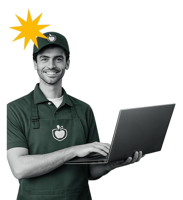 مدیر پروژه یسنا رایان پارس در حال پیگیری اجرای پروژه مشتری