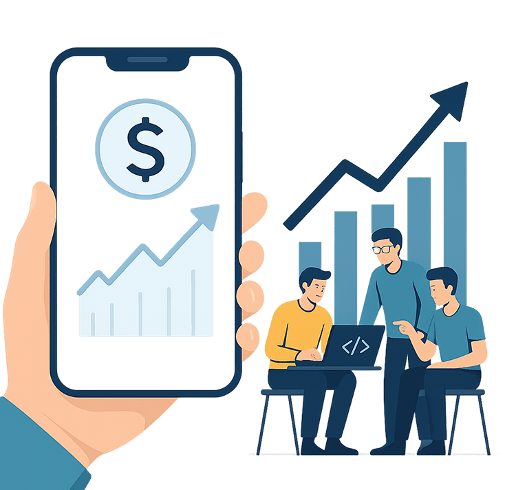 تیم برنامهنویسی یسنا رایان پارس در حال توسعه اپلیکیشن های سفارشی برای ورود کسبوکارها به دنیای آنلاین